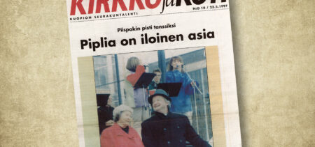 Kirkko ja koti -lehden kansikuva vuodelta 1997