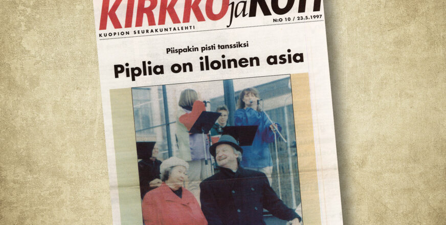 Kirkko ja koti -lehden kansikuva vuodelta 1997