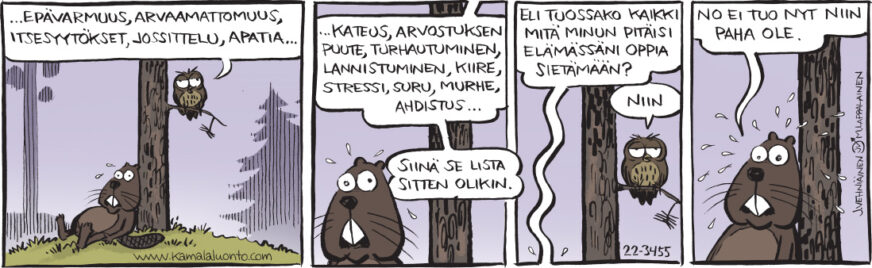 Kamala Luonto -sarjakuva