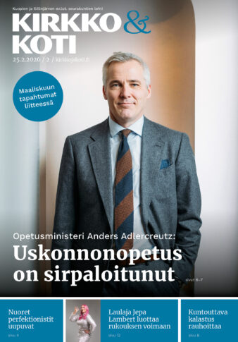 Kirkko ja koti -lehden kansikuva