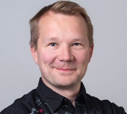 Teemu Soini lähikuvassa.