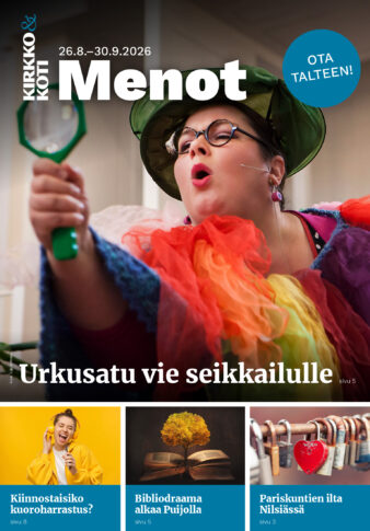 Kirkko ja koti -menot liitteen kansi.